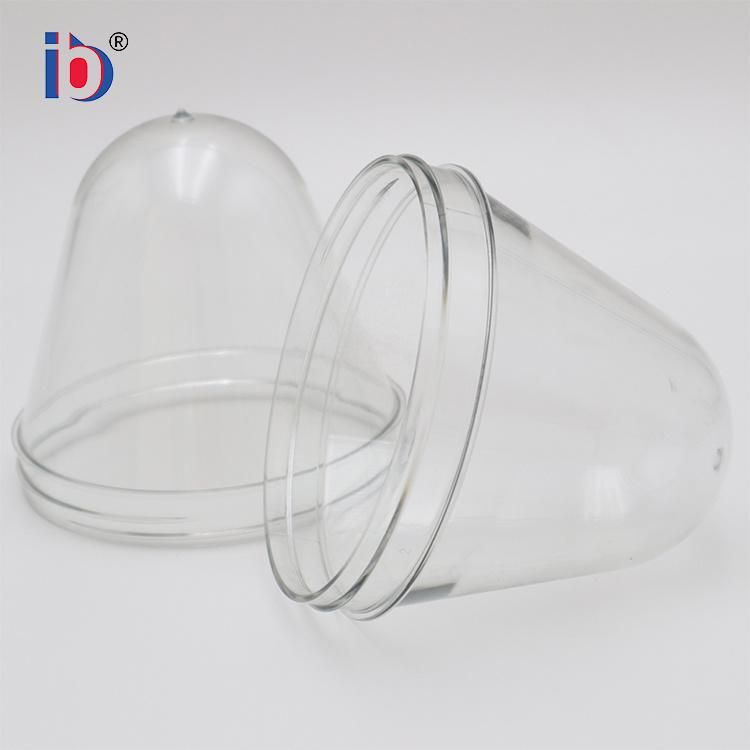 Custom Size Preforms Transparent Blow Molding Pet Water Bottle Wide Mouth Plastic Jar