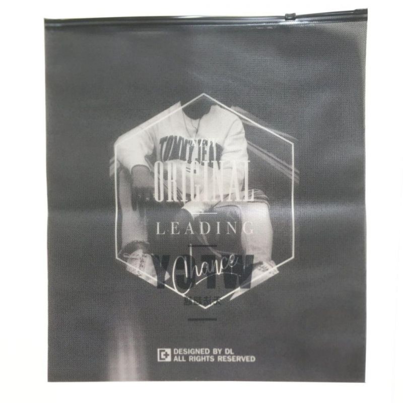 Clothing Packaging Bags Zipper Bag PE Poly Bags Customized OEM Logo