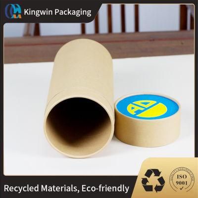 100% Food Grade Empty Paper Tube Packaging for Protein Powder Packing Powdered Products