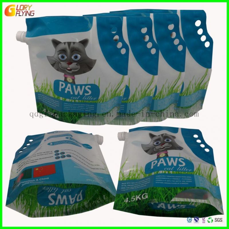 Manufacturer of Biodegradable Plastic Bags/Pet Food Packaging/Cat Sandbags, Mouth & Handle, Tobacco Bags, Frozen Fruit Bags, etc