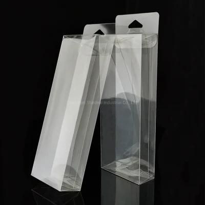 Transparent Foldable Plastic Nails Storage Tools Box with Hang Hole