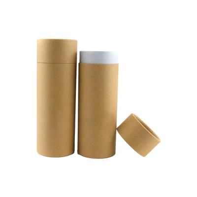 Custom Biodegradable Paper Box Container Round Paper Tube