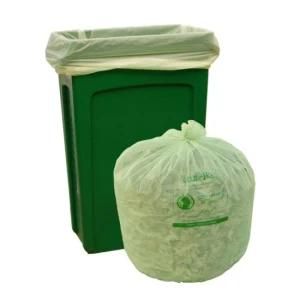 Biodegradable Kitchen Trash Bag Garbage Bin Liners 100% Biobags No Plastic Corn Bags