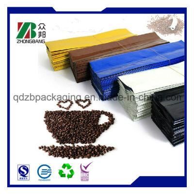 Plastic Coffee Bag with Valve for Coffee Bean Packaging