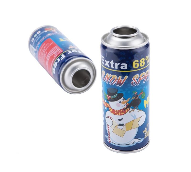 Customized Different Size Tinplate Aluminum Aerosol Can for Self-Defence Pepper