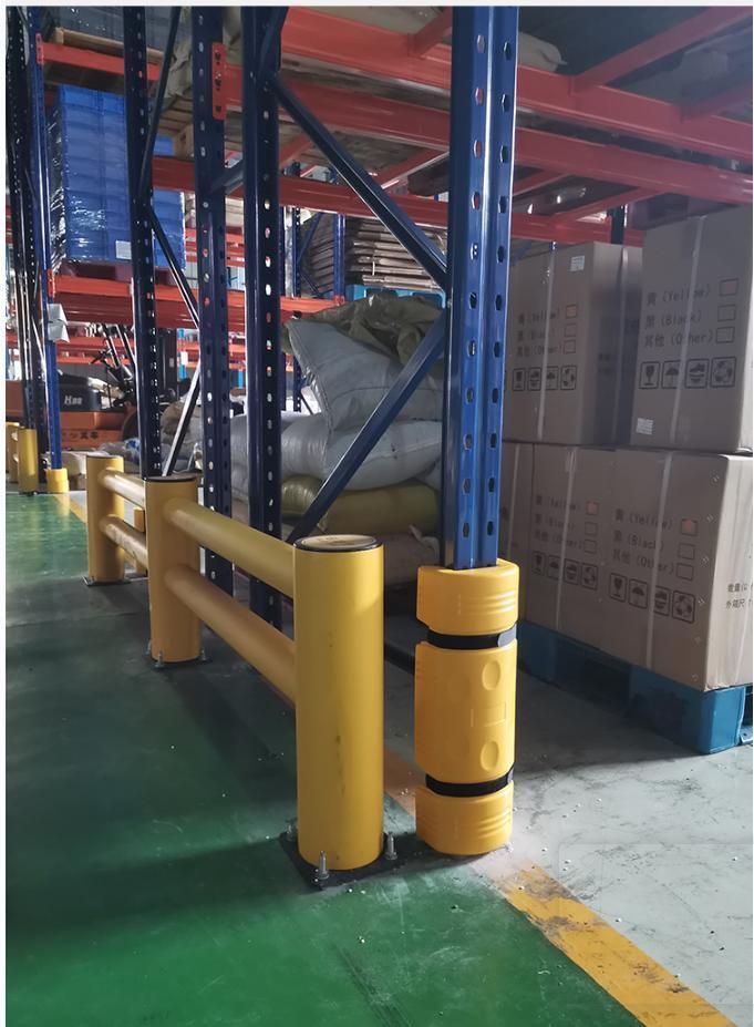 Factory Sale Warehouse Pallet Rack Protector Plastic Upright Protection Plastic Column Protector