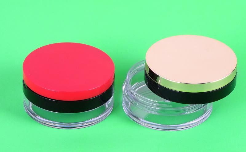 27g Fancy Hot Sale Makeup Plastic Loose Powder Packaging Loose Powder Box