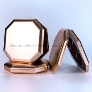 B039 Octagonal Customized Makeup Plastic Foundation Compact