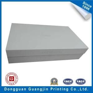 White Color Foldable Paper Packaging Box with Sticker Inside