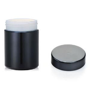 20 0z/650ml Metalization Black Plastic Container