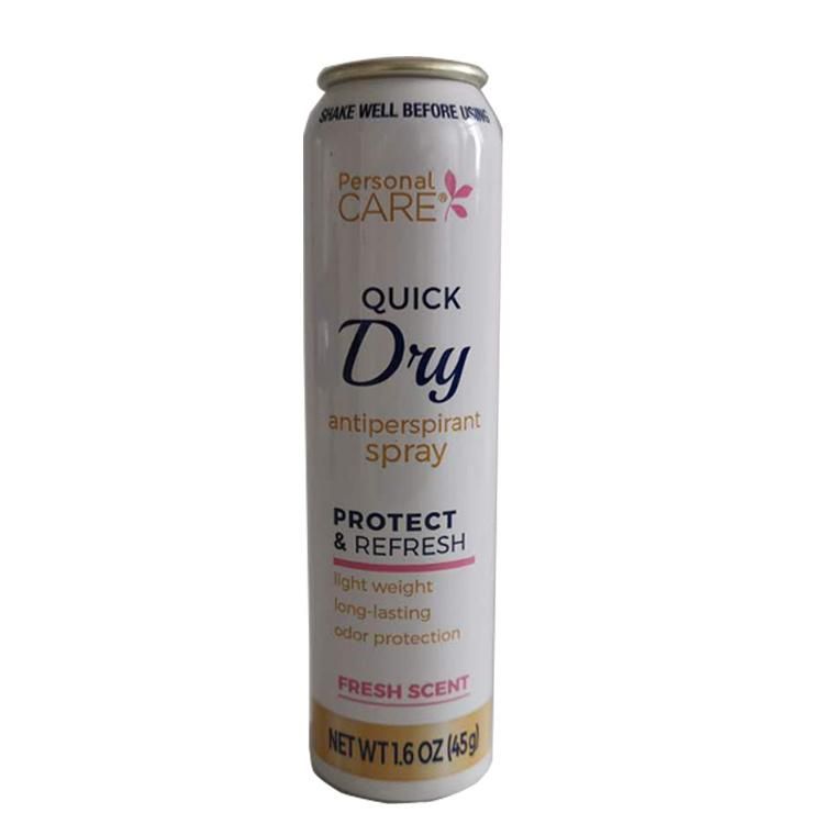 Pharmaceutical Cosmetic Sunscreen Organic Spray Can of Aerosol