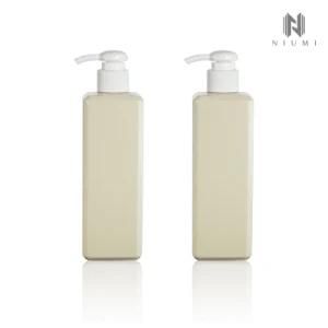 300ml Pet Shampoo Bottle Simple Design High End Body Wash Body Cream Pump Bottle