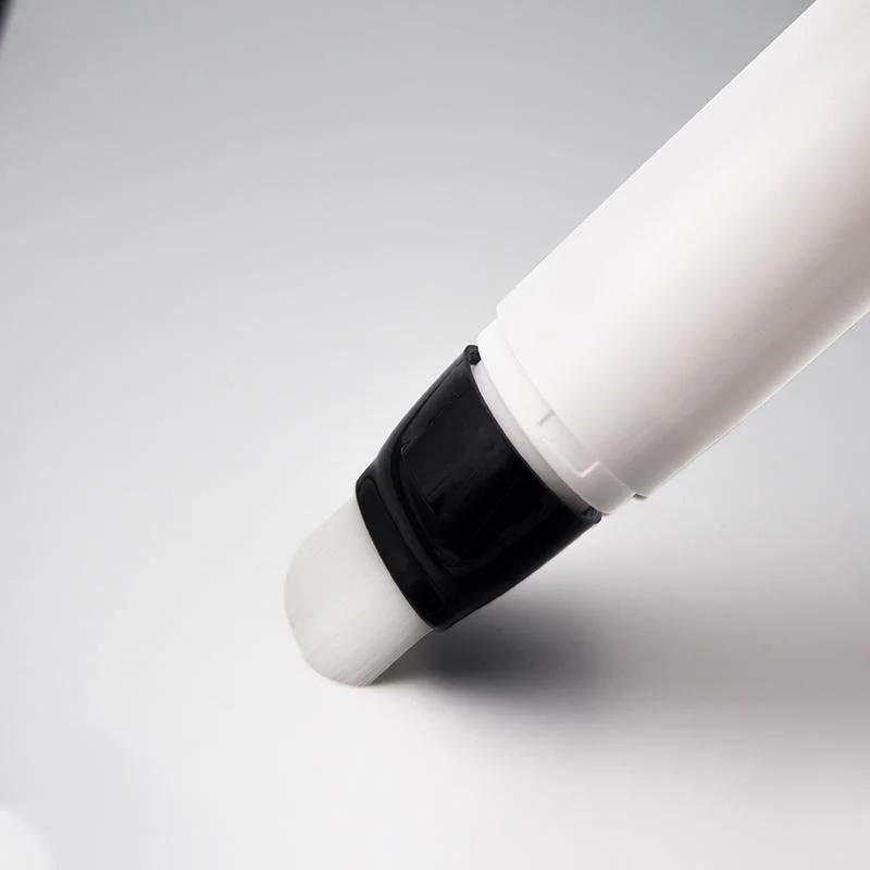 Squeeze Plastic with Brush PE Tube Packaging for Foundation Cream