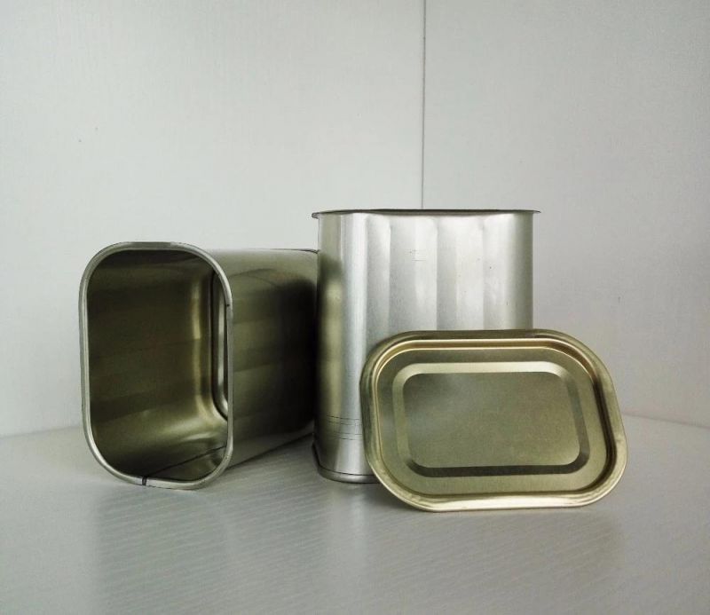 701# Customized Corned Beef Trapezoidal Tin Can Empty for Meat Packing