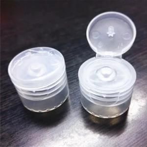 New Style White Plastic Round Cap Flip Top Cap