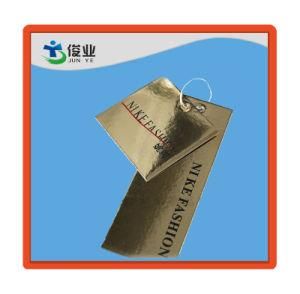 Fashion Golden Paper Printing Hangtag