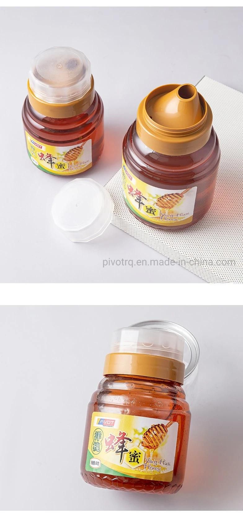 500g Plastic Bottle for Honey Packaging Food Grade Honey Jars