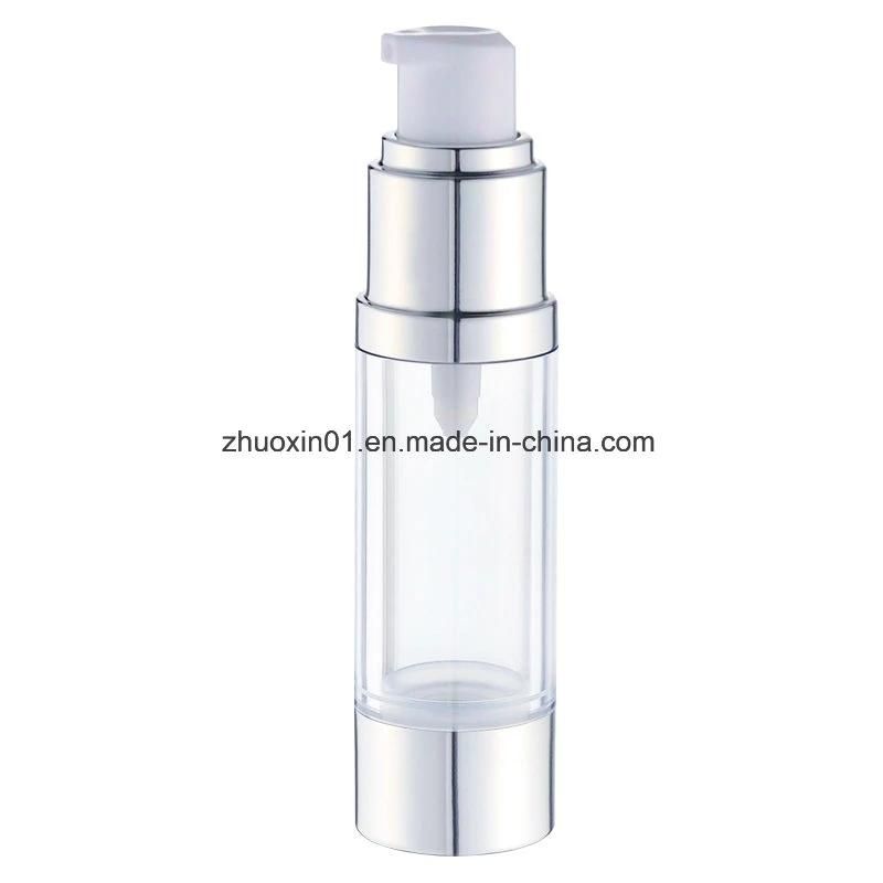 Aluminium UV Coating Airless Acrylic Bottle Cosmetic Packaging