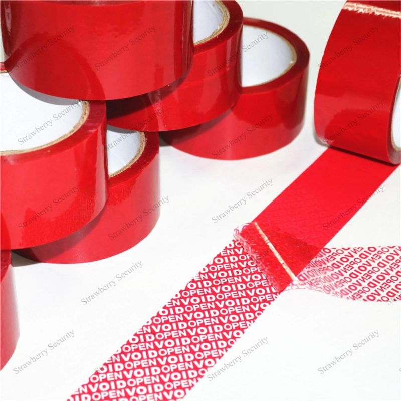 Security Void Tamper Evident Packaging Seal Tape