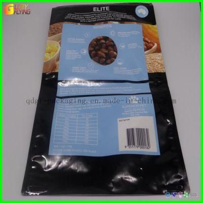Color Packaging Plastic Pet Food Bag with Pet Litter Cat Food Plastic Bottom Sealing Pocket