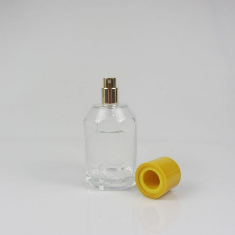 Round Recyclable Luxury Fragrance Empty Perfume Spray Glass Bottle