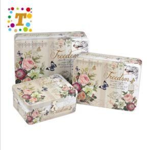 Foreign Trade Jewelry Box Tin Tin Boxfashionable Tin Box