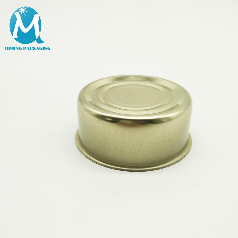 Seal Tin Can Food Holder with Pull Ring Lid