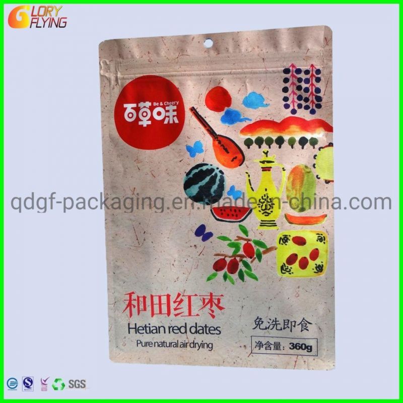 High Quality Made in China Stand up Pouch Zipper Bag /Plastic Food Packaging Bag