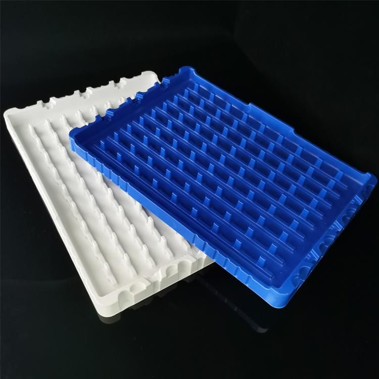 Customized Blister Component Packaging, Vacuum Forming Plastic Tray, Electronic Tray