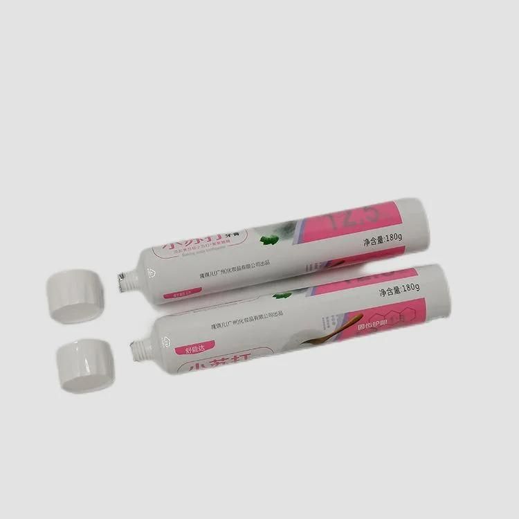 Custom Printed Logo Toothpaste Tubes Packaging Plastic Soft Tube