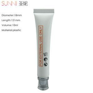 off Set Print White Color 10ml Plastic Tube for Eye Cream