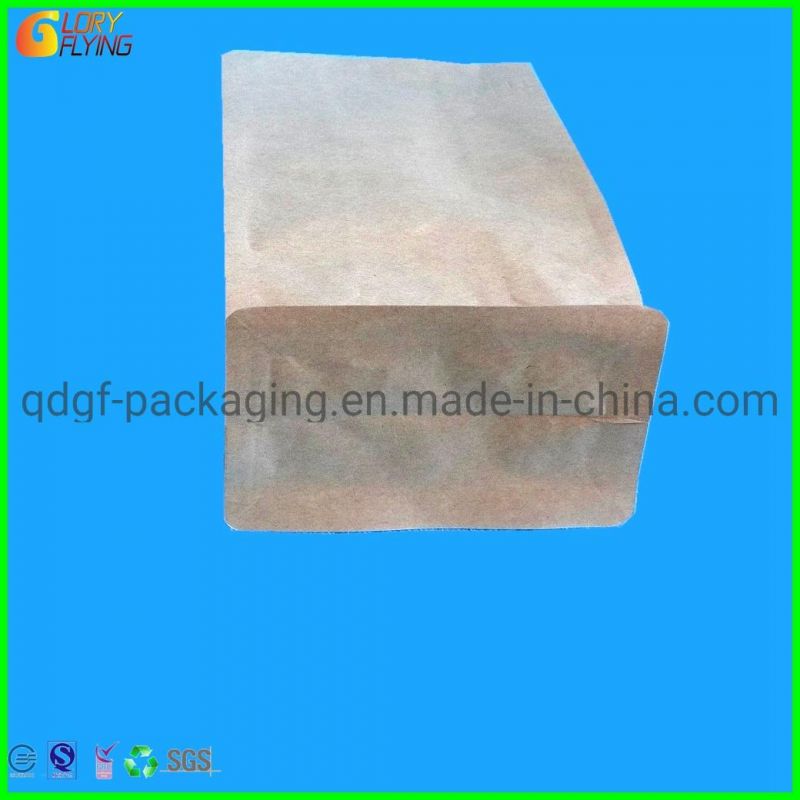 Biodegradable Kraft Paper Plastic Packaging Bag From Supplier