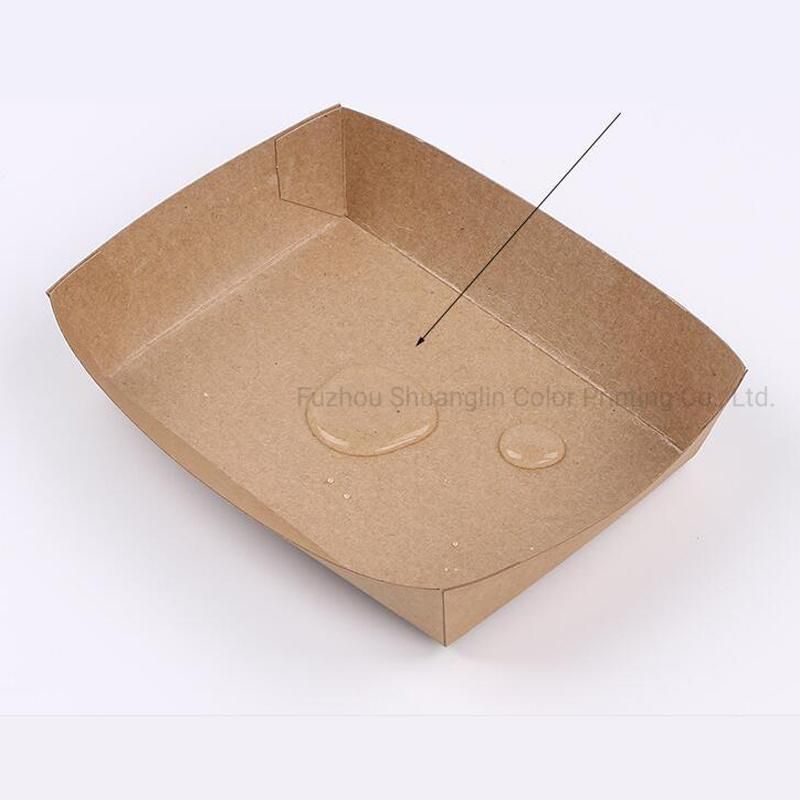 Food Tray Hot Dog French Fries Plates Dishes Food Packaging Box