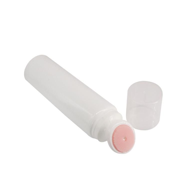 200ml Silicone Brush Head Face Wash Cream Plastic Soft Tube