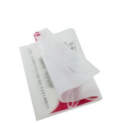 Customized Towel Packaging Printed Frosted EVA Zip Lock Bag
