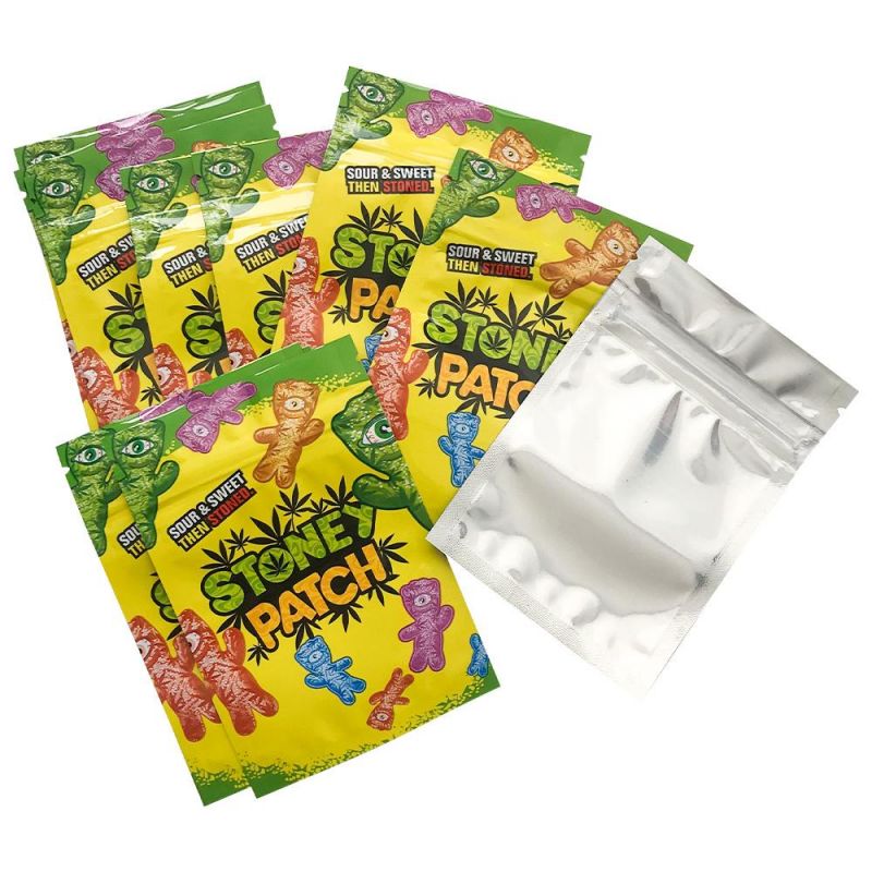 Custom Exotic Cookie Candy 3.5g Blunt Wraps Smell Proof Mylar Bags