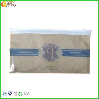 Food Grade Slider Ziplock Bags Reclosable Packaging LDPE Zipper Bag for Food Storage