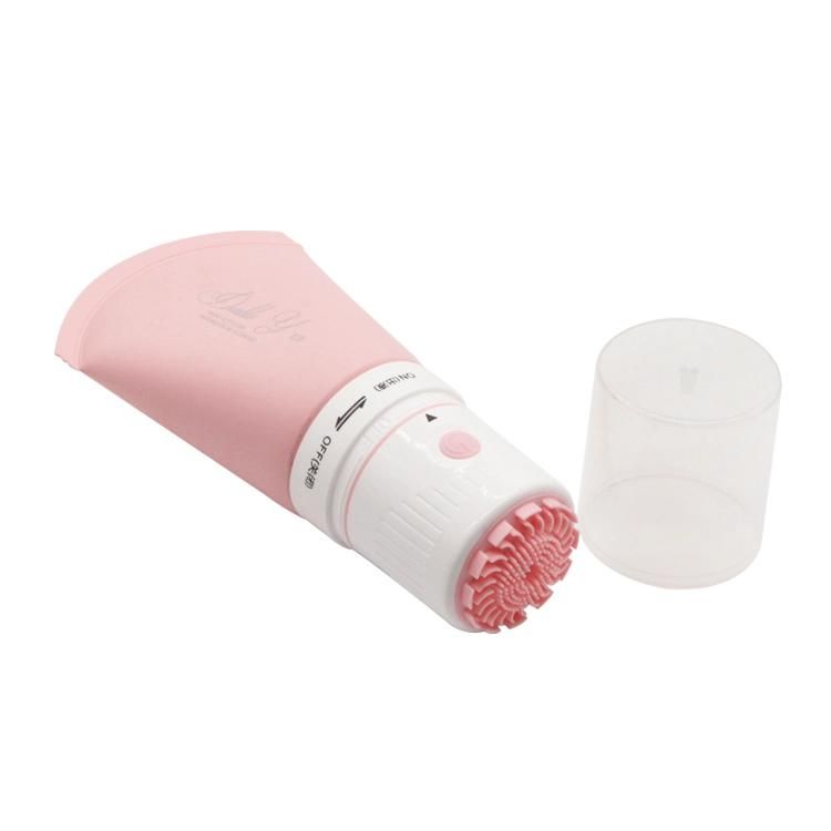 Vibration Massage Silicone Brush Facial Cleanser Tube