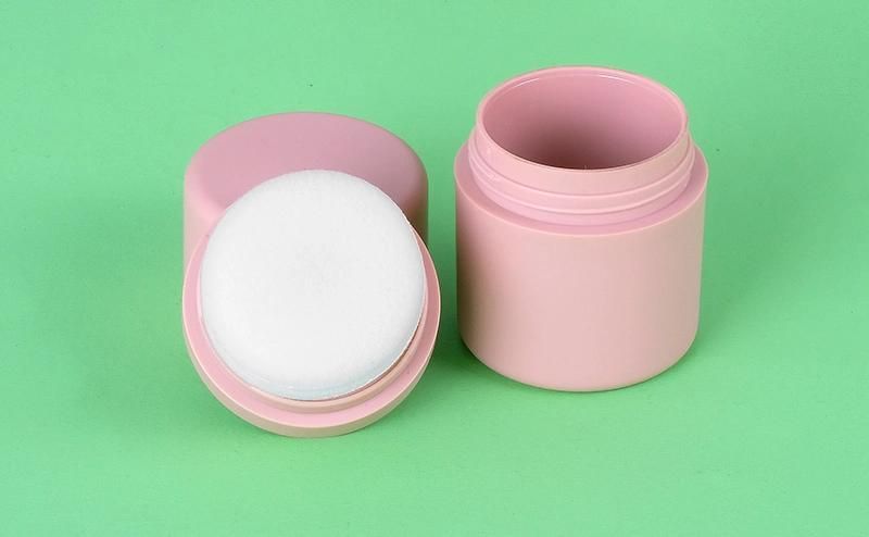 Wholesale 8.5g 20g Makeup Packaging Customized Round Plastic Empty Loose Powder Cosmetic Case