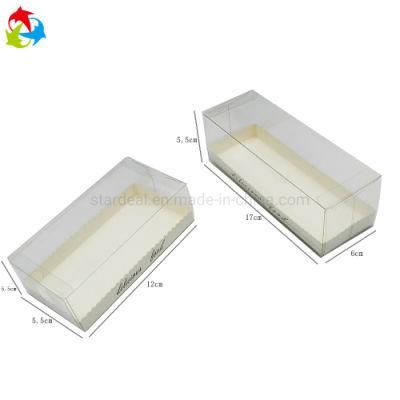 Wholesale Transparent Plastic Folding Box with Card for Cake