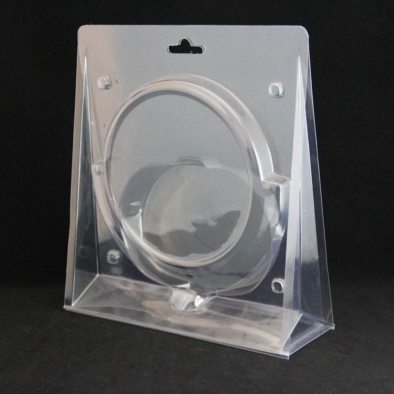 Factory Price Clear Plastic Clamshell Boxes with Card Packaging