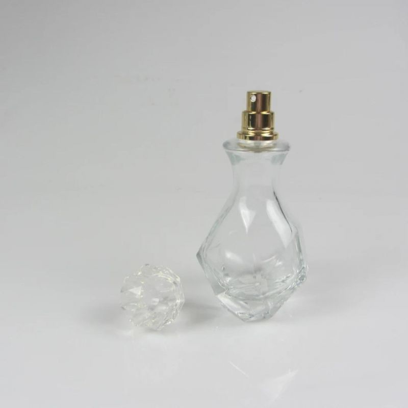 Private Clear Spray Glass Perfume Bottles with Box