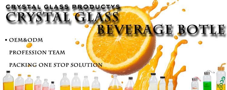 Glass Juice Milk Beverage Packaging Reusable Bottle Manufactor Supplier