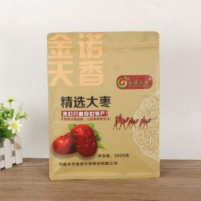 Custom Packaging Zip Lock Bag Zipper Stand up Pouch Plastic Bag Mylar Zip Lock Stand up Bag with Clear Window