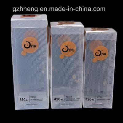 Custom Plastic Foldable PP/PVC/ PET Printing Gift baby bottle Packaging Boxes