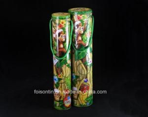 Factory Supply Custom Round Shape Tin Tube Packaging for Wine Vodka Storage