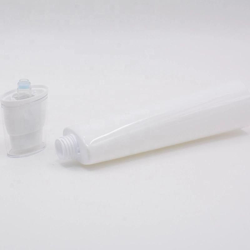 Oval Cosmetic Packaging Tube Airless Pump Tube Bb Cream Packaging