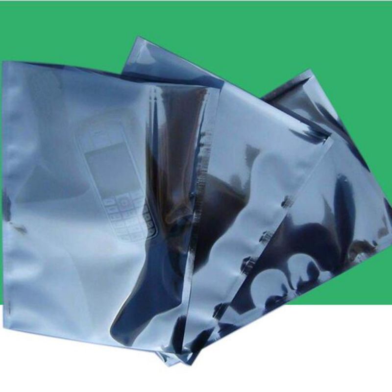 Decent Anti Static EMI ESD Shielding Film Packaging Material Custom Smell Proof Zip Lock Aluminium Foil Bag