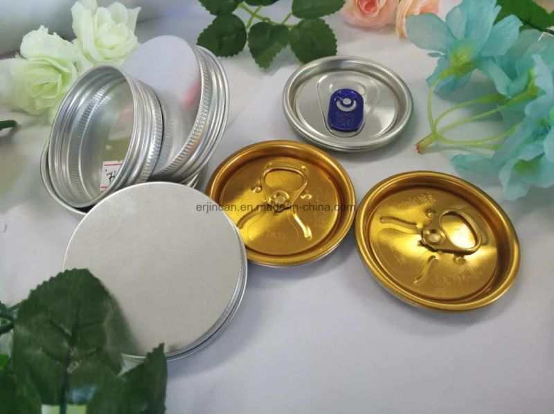 Dia 202 Aluminum Soft Drinks Can Lid Sot Rpt