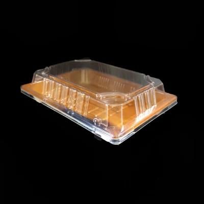 Set of Four Sushi Packaging Boxes Sushi Tray With Lid